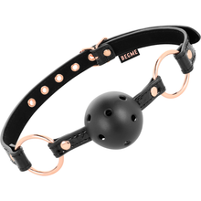 Charger l'image dans la galerie, BEGME BLACK EDITION BALL GAG CUIR VEGAN