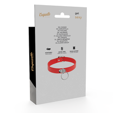 Charger l'image dans la galerie, Coquette Chic Désir Fetish Collier Fabriqué à la Main - Rouge