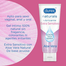 Charger l'image dans la galerie, Lubrifiant extra sensible Durex Naturals 100 ml