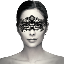Charger l'image dans la galerie, Coquette Chic Désir Dentelle Masque Noir